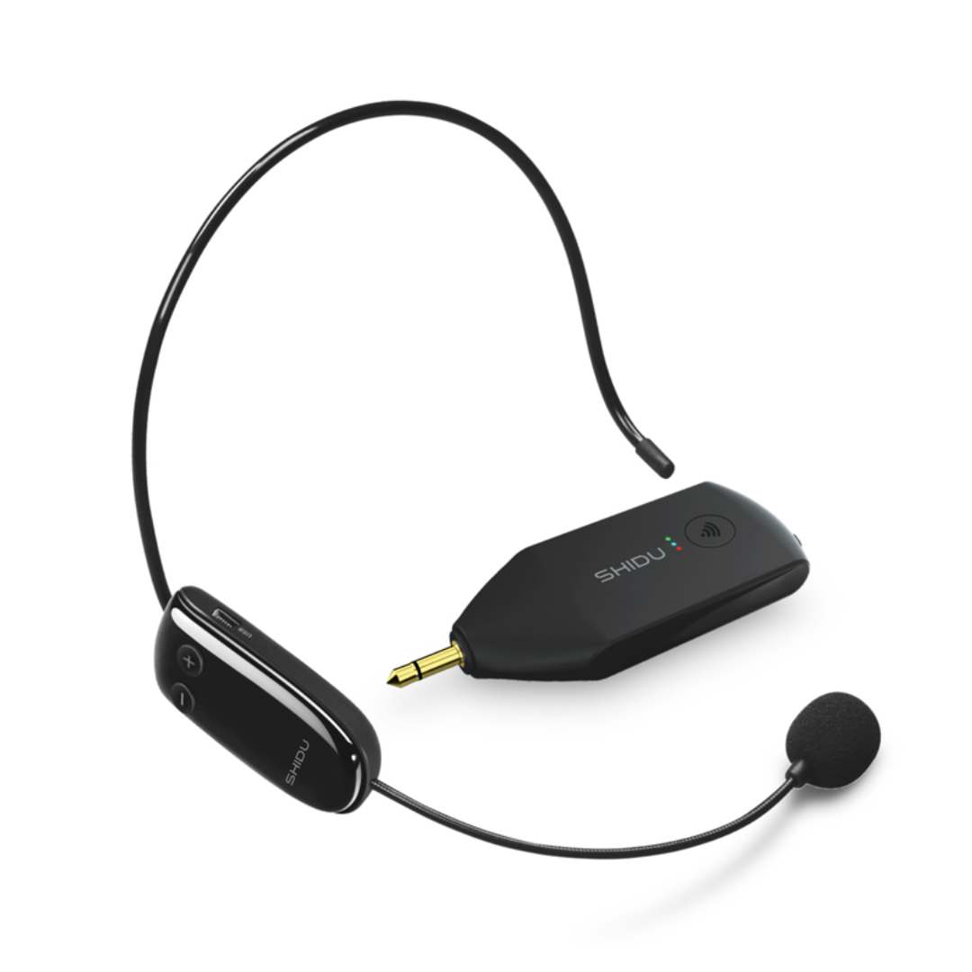 SHIDU U8 Headset UHF Wireless Microphone (For Voice Amplifier)