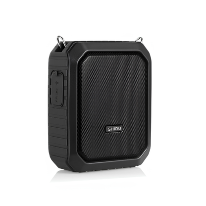 SHIDU M800 UHF | Wireless Multi-Functional Voice Amplifier IPX5 Waterproof Loudspeaker (18W, Bluetooth 4.2, 4400mAh)