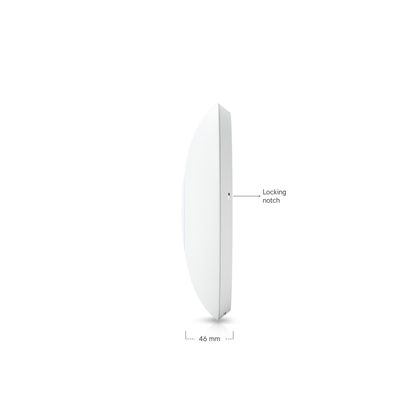 Ubiquiti UniFi U7 Pro Max | Ceiling-Mount Wi-Fi 7 Access Point (8-Stream Tri-Band, 1x2.5 GbE, Dedicated Spectral Scanning)