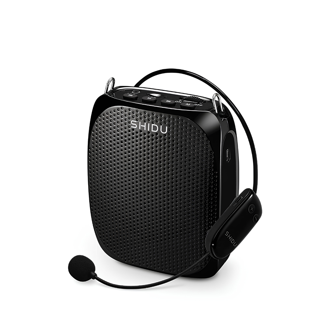 SHIDU S615 Wireless Voice Amplifier 10W Light UHF (1800mAh)