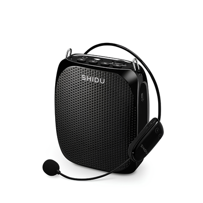 SHIDU S615 Wireless Voice Amplifier 10W Light UHF (1800mAh)