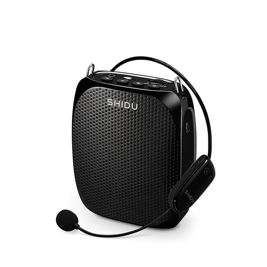 SHIDU S615 Wireless Voice Amplifier 10W Light UHF (1800mAh)