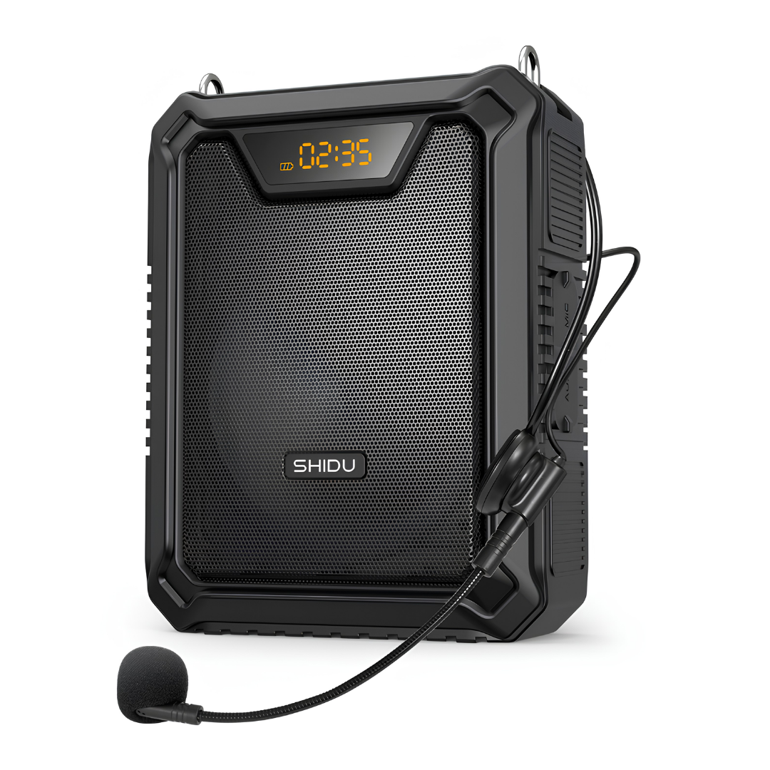 SHIDU Wired Voice Amplifier M900 Headset Microphones (25W, Bluetooth 5.0, 2200mAh)