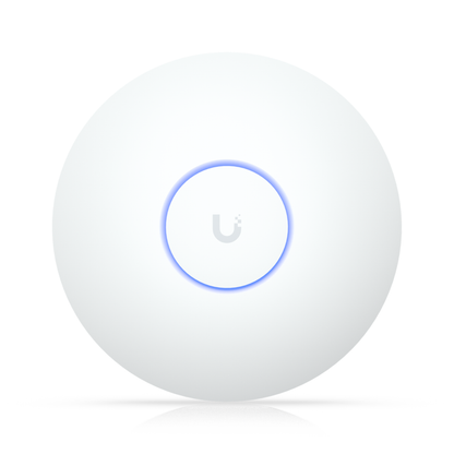Ubiquiti UniFi U7 Long-Range | Compact Ceiling-Mount Wi-Fi 7 Access Point (5-Stream Dual-Band, 1x2.5 GbE, Extended Range)