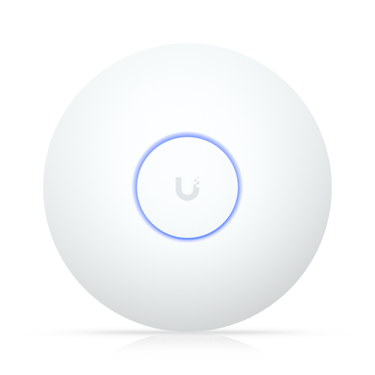 Ubiquiti UniFi U7 Long-Range | Compact Ceiling-Mount Wi-Fi 7 Access Point (5-Stream Dual-Band, 1x2.5 GbE, Extended Range)