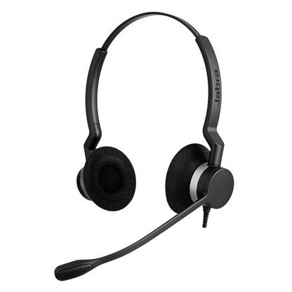 Jabra BIZ 2300 | Rugged QD & USB Corded Headset — Mono & Duo for Contact Centers