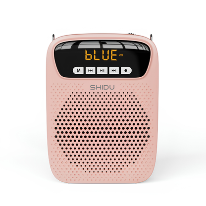 SHIDU S278 UHF | Wireless Portable Voice Amplifier (15W, Bluetooth 5.0, 2500mAh)