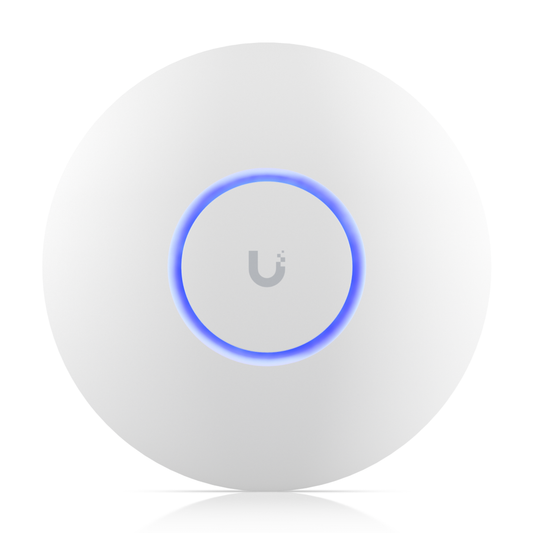 Ubiquiti UniFi U6+ | Compact Ceiling-Mount Wi-Fi 6 Access Point (4-Stream Dual-Band, 1x GbE, PoE)