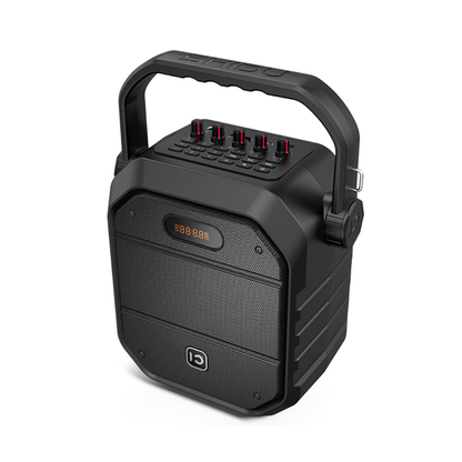 SHIDU H9 40W High Power Portable Wireless UHF PA Speaker (40W, Bluetooth 5.0, 2500mAh)