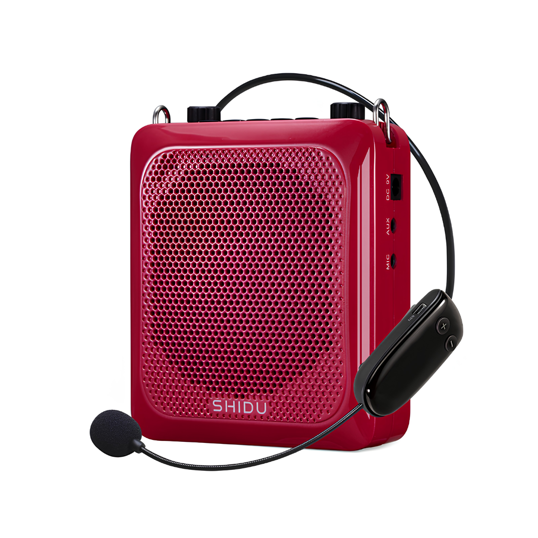 SHIDU S516 UHF 25W Wireless Voice Amplifier (30W, 2×2000mAh)