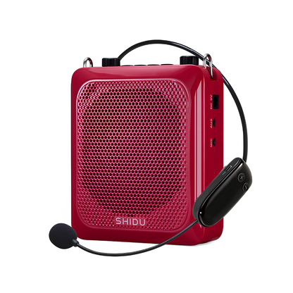 SHIDU S516 UHF 25W Wireless Voice Amplifier (30W, 2×2000mAh)