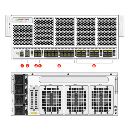 FortiGate 4400F | Hyperscale 4U Chassis Next-Generation Firewall