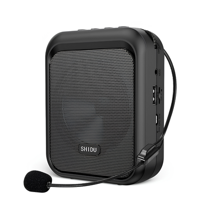 SHIDU M100 Wired Voice Amplifier Portable Rechargeable (10W, Bluetooth 5.0, 1500mAh)