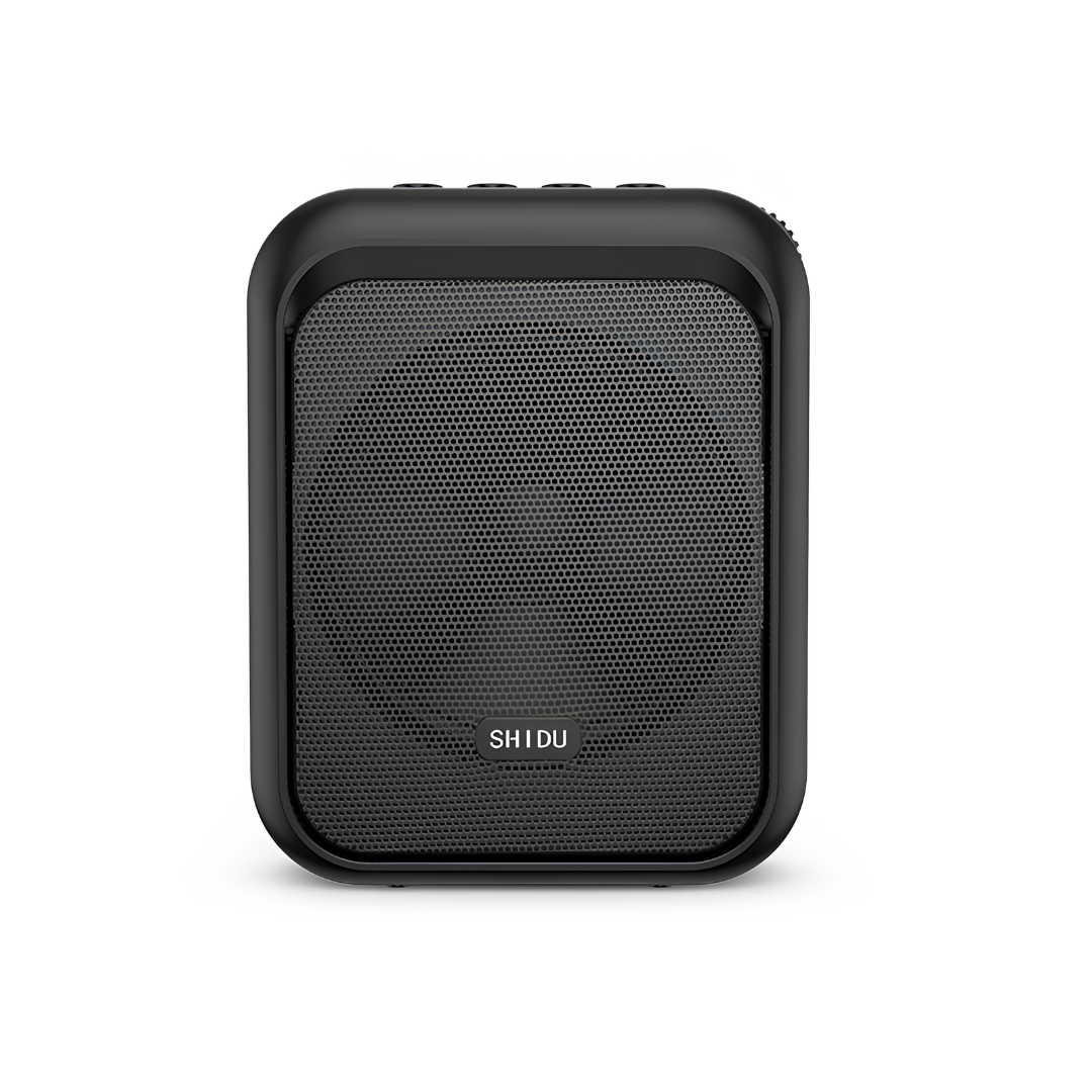 SHIDU M100 Wired Voice Amplifier Portable Rechargeable (10W, Bluetooth 5.0, 1500mAh)