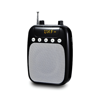 SHIDU S318F 10W Voice Amplifier 2200mAh With UHF Wireless Microphone (2500mAh)