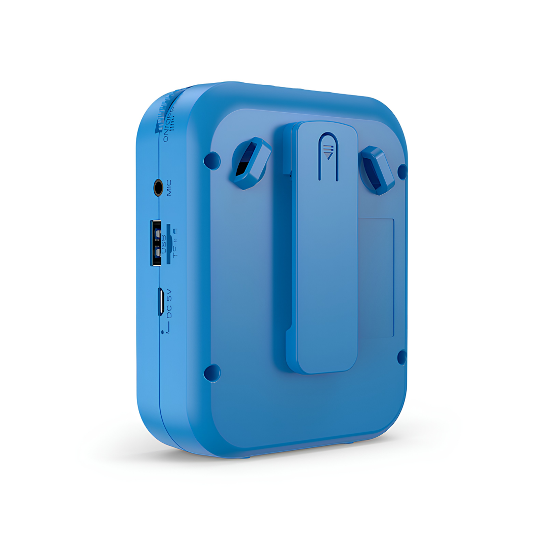 SHIDU M100 Wired Voice Amplifier Portable Rechargeable (10W, Bluetooth 5.0, 1500mAh)