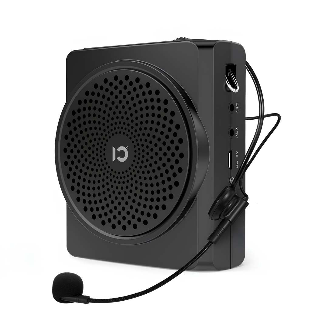 SHIDU Voice Amplifier S617 Wired Headset Microphones (16W, 1800mAh)