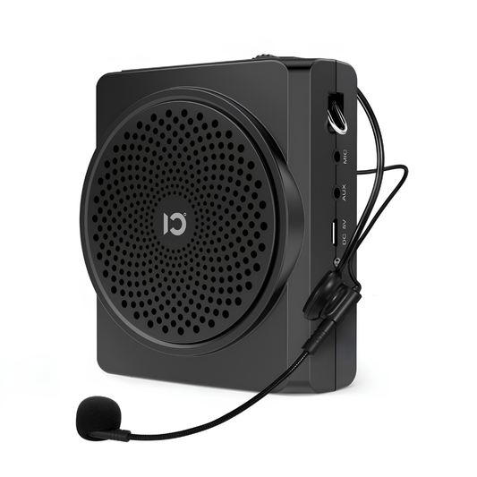 SHIDU Voice Amplifier S617 Wired Headset Microphones (16W, 1800mAh)