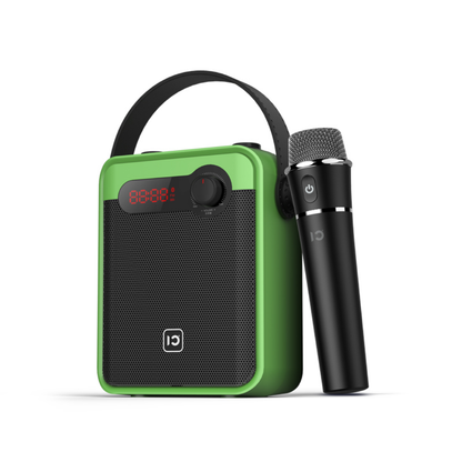SHIDU H8 Portable Rechargeable Wireless Mic Karaoke Speaker (25W, Bluetooth 5.0, 2000mAh)