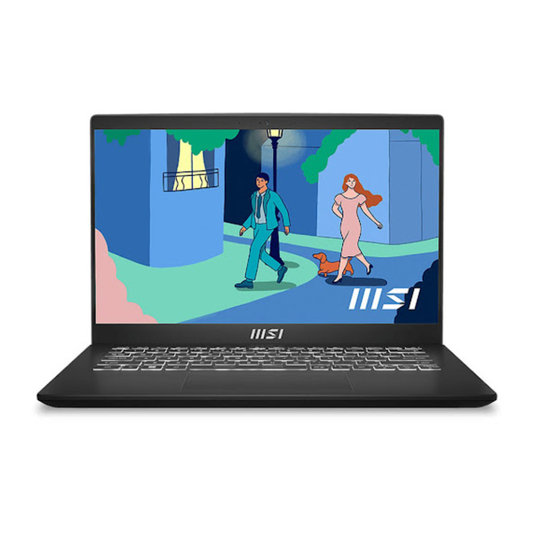 MSI Modern 14 C7M | 14" Ultra-Thin Laptop (Ryzen 5 7530U, 8GB DDR4, 512GB SSD)