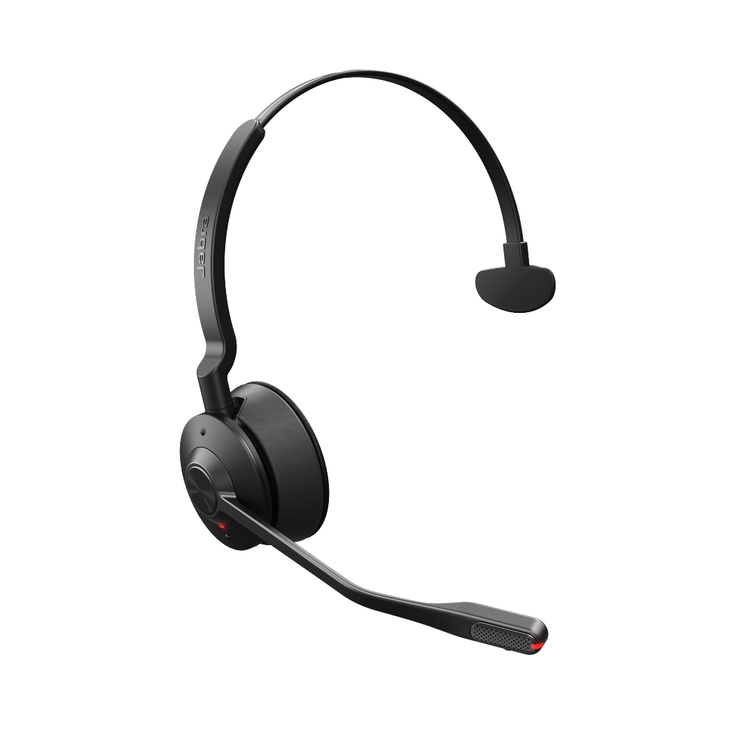 Jabra Engage 55 SE | Entry DECT Wireless Contact Center Headset — Mono, Stereo & Convertible