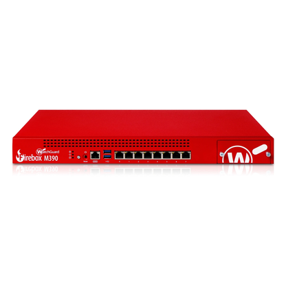 WatchGuard Firebox M390 | Small Business Network Firewall (8x1 GbE, 2.4 Gbps UTM, 250 VPN Tunnels)