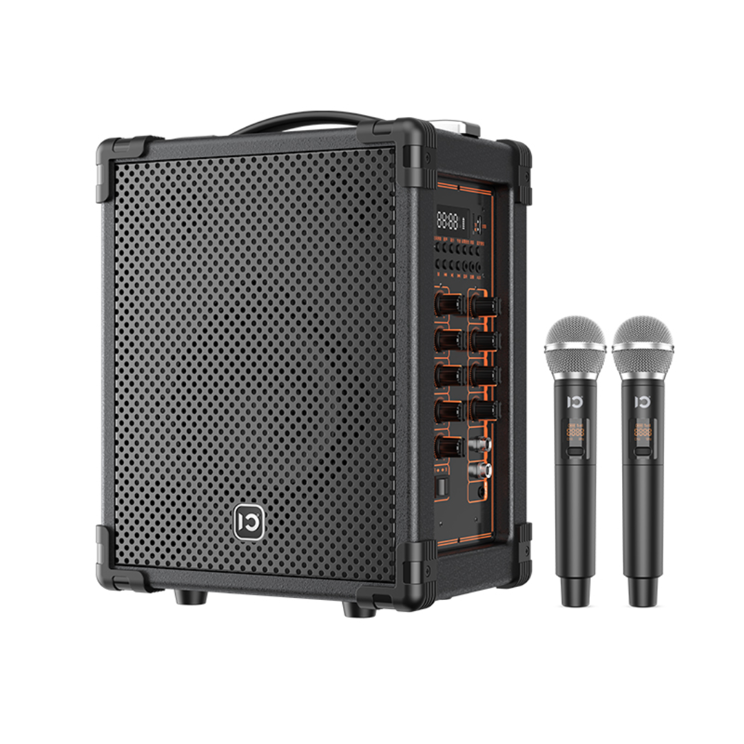 SHIDU H100 Portable Karaoke Speaker (80W, Bluetooth 5.0, 4000mAh)