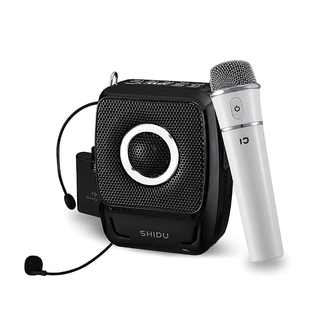 SHIDU S92 Double Wireless Voice Amplifier (≤25W, Bluetooth 5.0, 2600mAh)