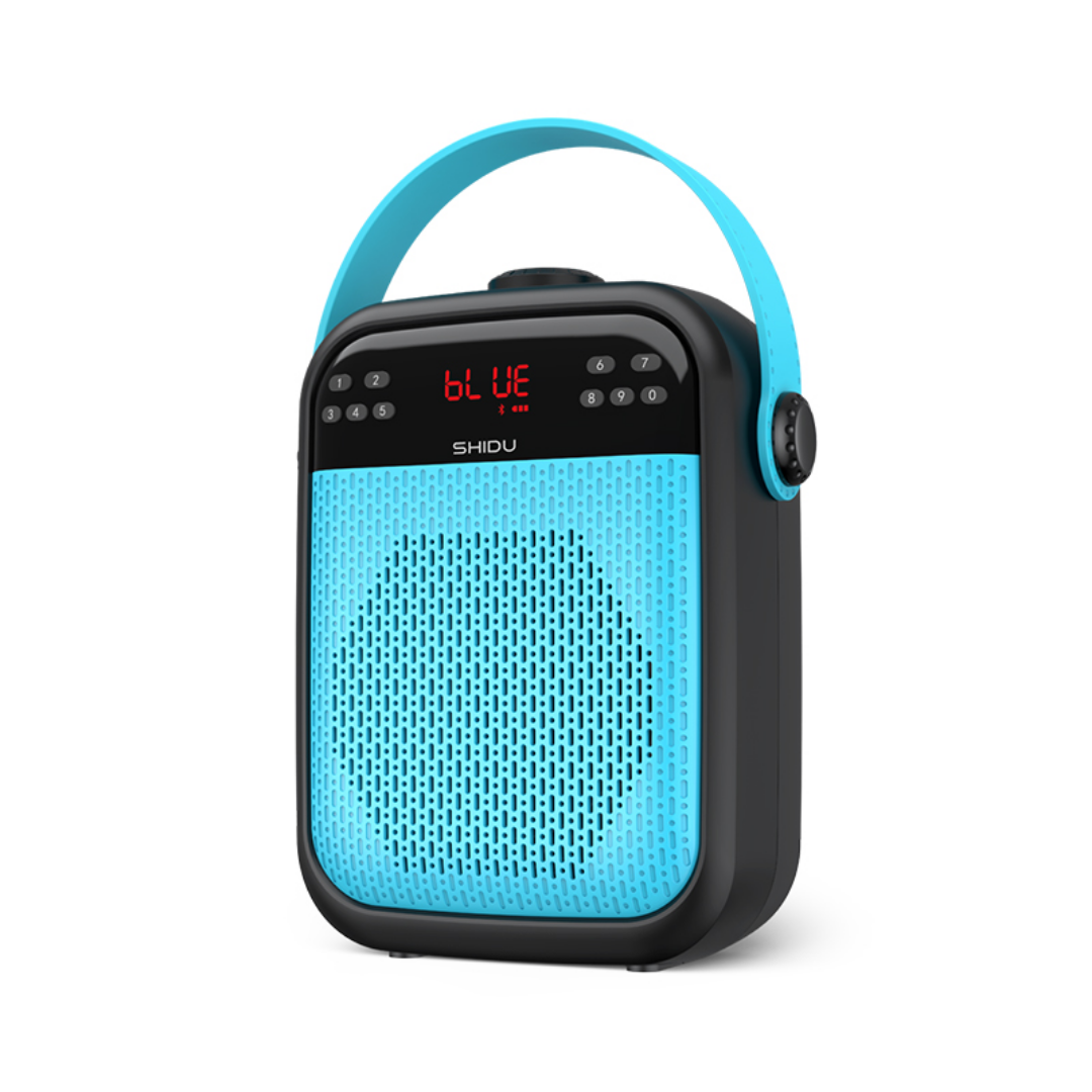 SHIDU H6 Rechargeable Wireless Mic Karaoke Speaker and Voice Amplifier (25W, Bluetooth 5.0, 4000mAh)