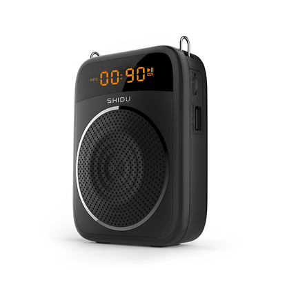 SHIDU Voice Amplifier S298 With Wired Microphone (15W, Bluetooth 4.2, 2000mAh)