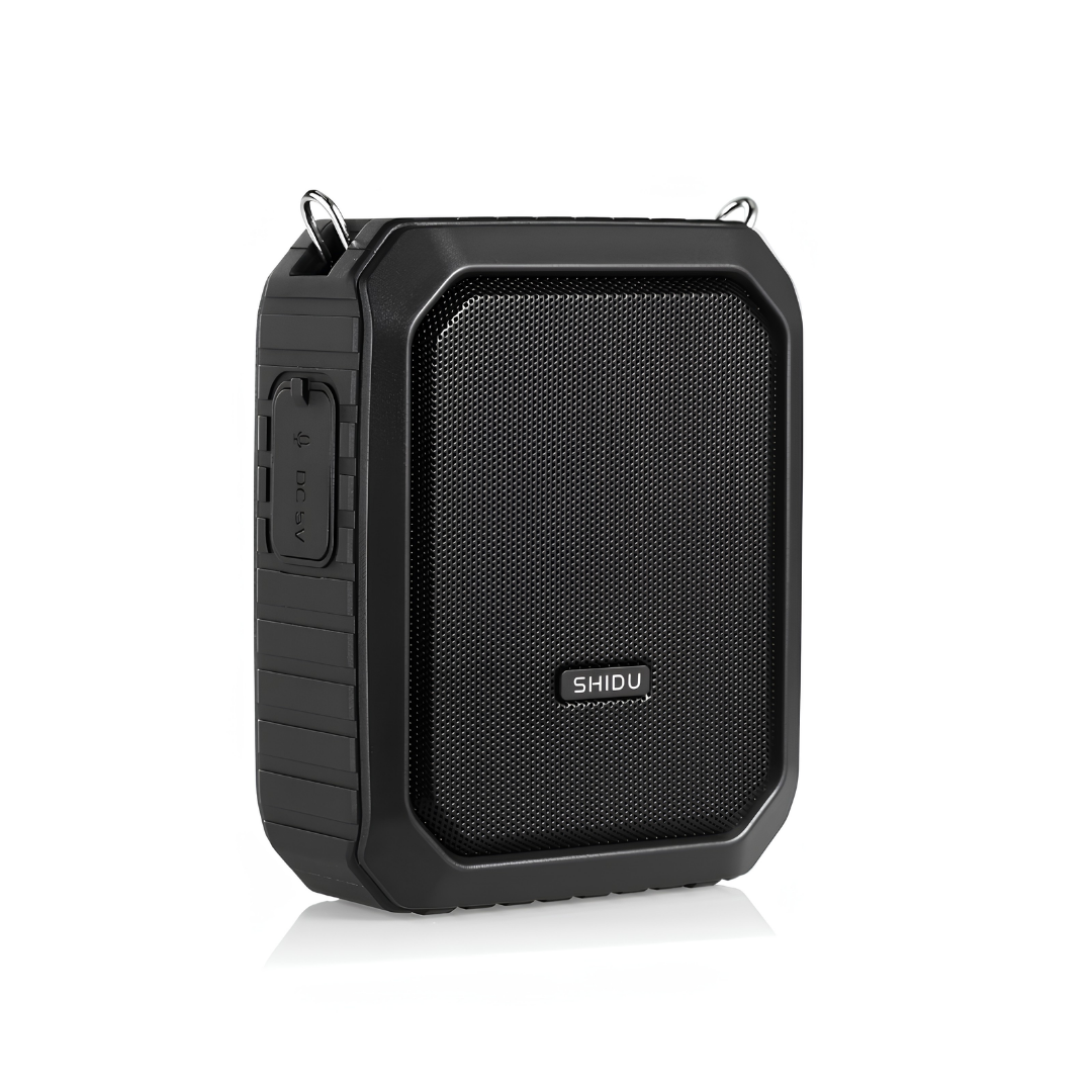 SHIDU M800 Wired Voice Amplifier With IPX5 Waterproof Multi-Functional Portable Speaker (18W, Bluetooth 5.0, 4400mAh)