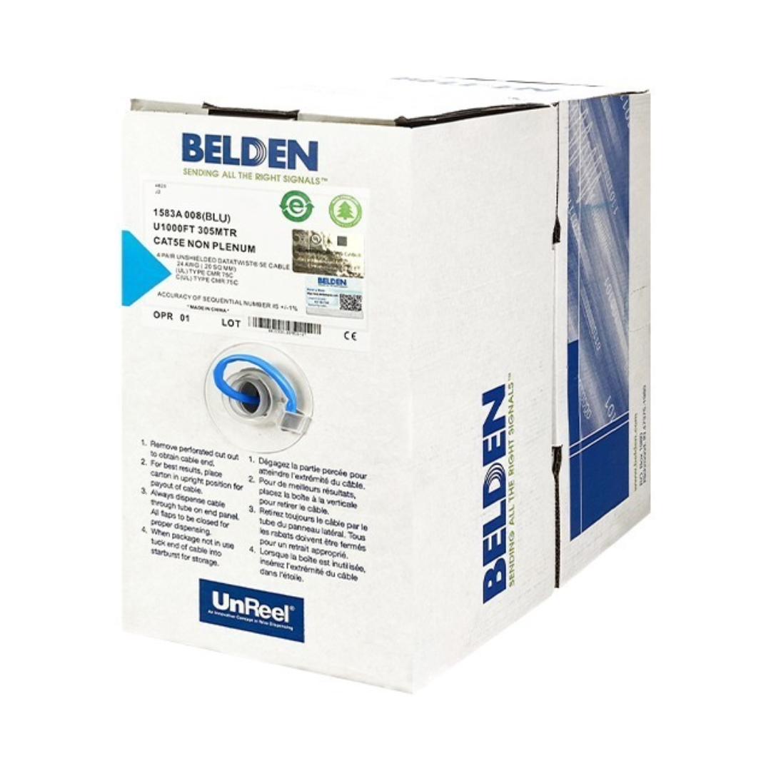 Belden 1583A CAT5E UTP Non-Plenum Network Cable