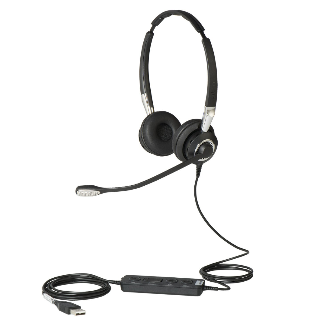 Jabra BIZ 2400 II | Professional QD Corded Headset — Mono & Duo for Contact Centers