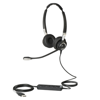 Jabra BIZ 2400 II | Professional QD Corded Headset — Mono & Duo for Contact Centers