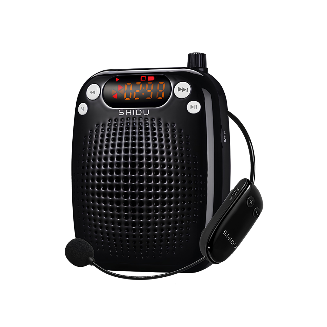 SHIDU S20 Wireless Voice Amplifier (10W, UHF, 2200mAh)