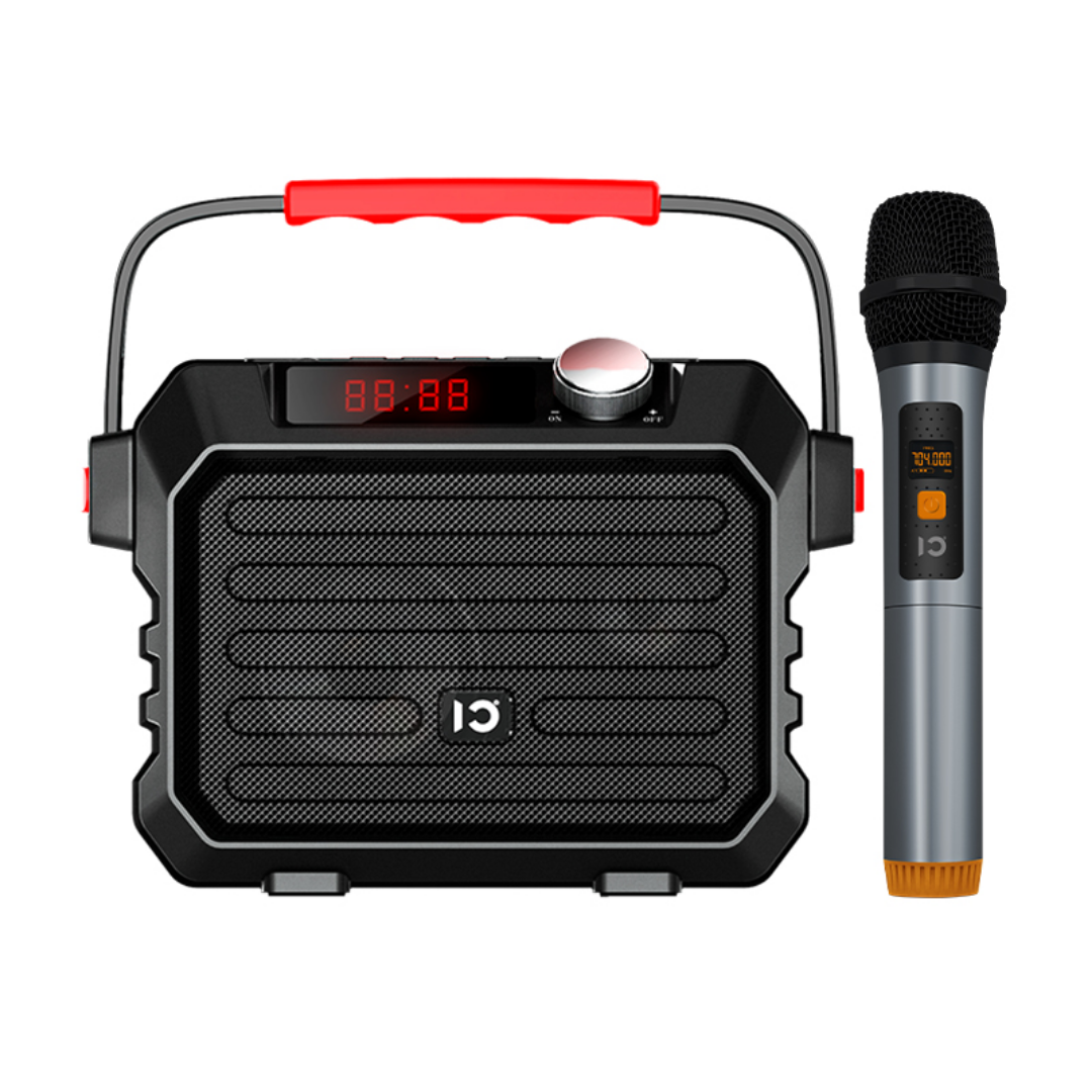 SHIDU H5 30W Multi-Functional Wireless Portable PA Speaker with FM Mode (30W, 2500mAh)