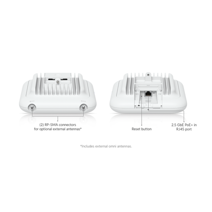 Ubiquiti UniFi U7 Pro Outdoor | Outdoor Wi-Fi 7 Access Point (6-Stream Tri-Band, 1x2.5 GbE, IP67, AFC 6 GHz)