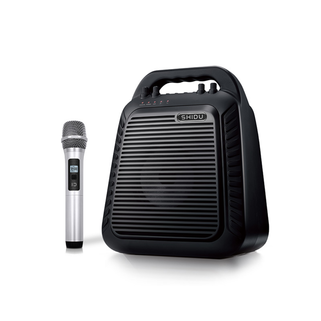 SHIDU S90 60W Single Wireless PA Speaker for Big Classroom (60W, Bluetooth 4.2, 12000mAh)