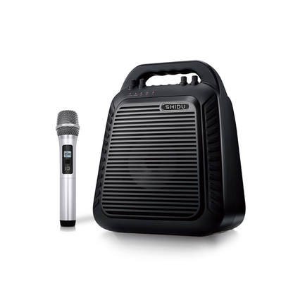 SHIDU S90 60W Single Wireless PA Speaker for Big Classroom (60W, Bluetooth 4.2, 12000mAh)