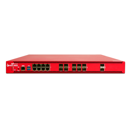 WatchGuard Firebox M4850 | High-Performance Enterprise Network Firewall (8x1 GbE + 4x1 GbE SFP + 6x10 GbE SFP+ + 2x25 GbE SFP28, 18.5 Gbps Firewall IMIX, 5,000 VPN Tunnels)