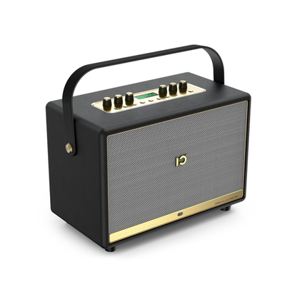 SHIDU T20 Wooden Speaker (100W, Bluetooth 5.0, 4000mAh)