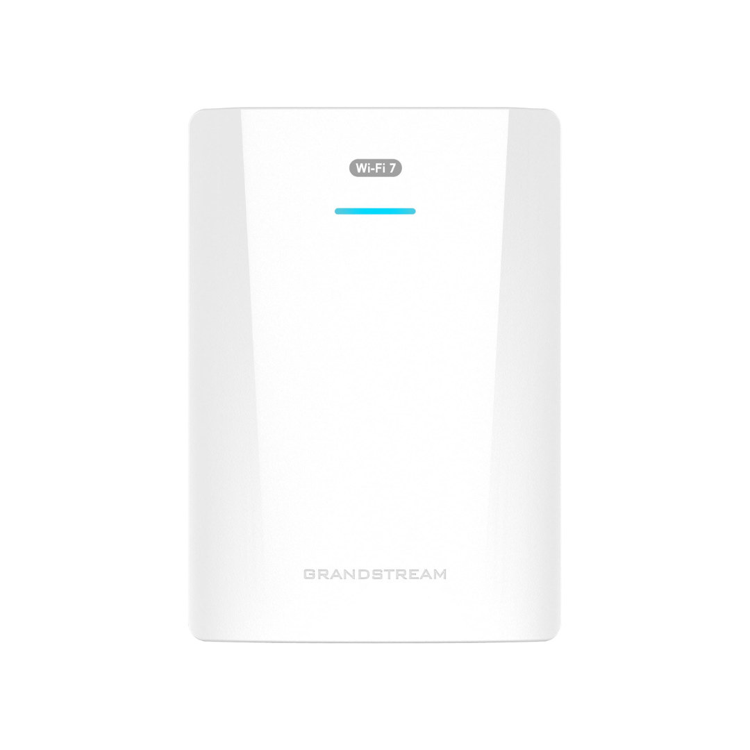 Grandstream GWN7670WM | Wall-Mounted Wi-Fi 7 CERTIFIED Dual-Band Access Point (3.6Gbps, 2x2:2 MU-MIMO, 384+ Devices)