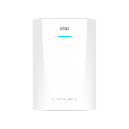 Grandstream GWN7670WM | Wall-Mounted Wi-Fi 7 CERTIFIED Dual-Band Access Point (3.6Gbps, 2x2:2 MU-MIMO, 384+ Devices)