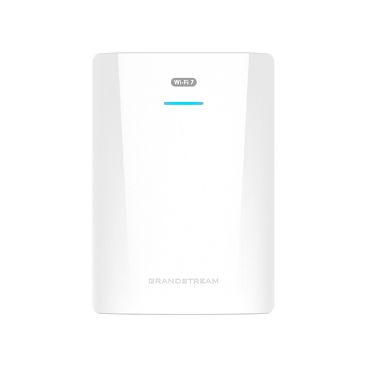 Grandstream GWN7670WM | Wall-Mounted Wi-Fi 7 CERTIFIED Dual-Band Access Point (3.6Gbps, 2x2:2 MU-MIMO, 384+ Devices)