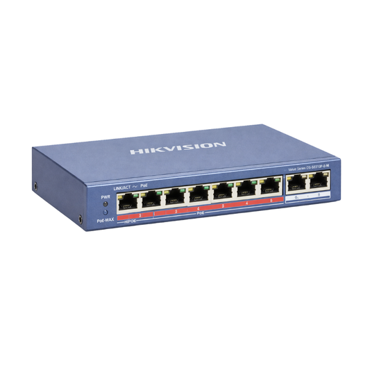 Hikvision DS-3E1310HP-EI | 10-Port Smart Managed Hi-PoE Switch (110W Total Budget)