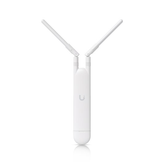 Ubiquiti UniFi AC Mesh | Compact Indoor/Outdoor Wi-Fi 5 Access Point (4-Stream Dual-Band, 1x GbE, External Antenna Support, IPX4)